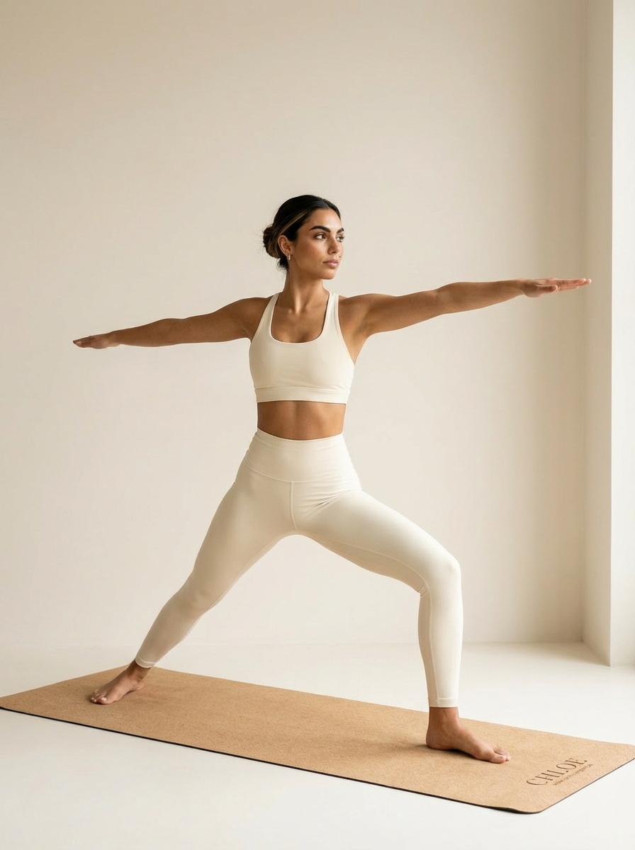 Cork Yoga Mat — Lifestyle